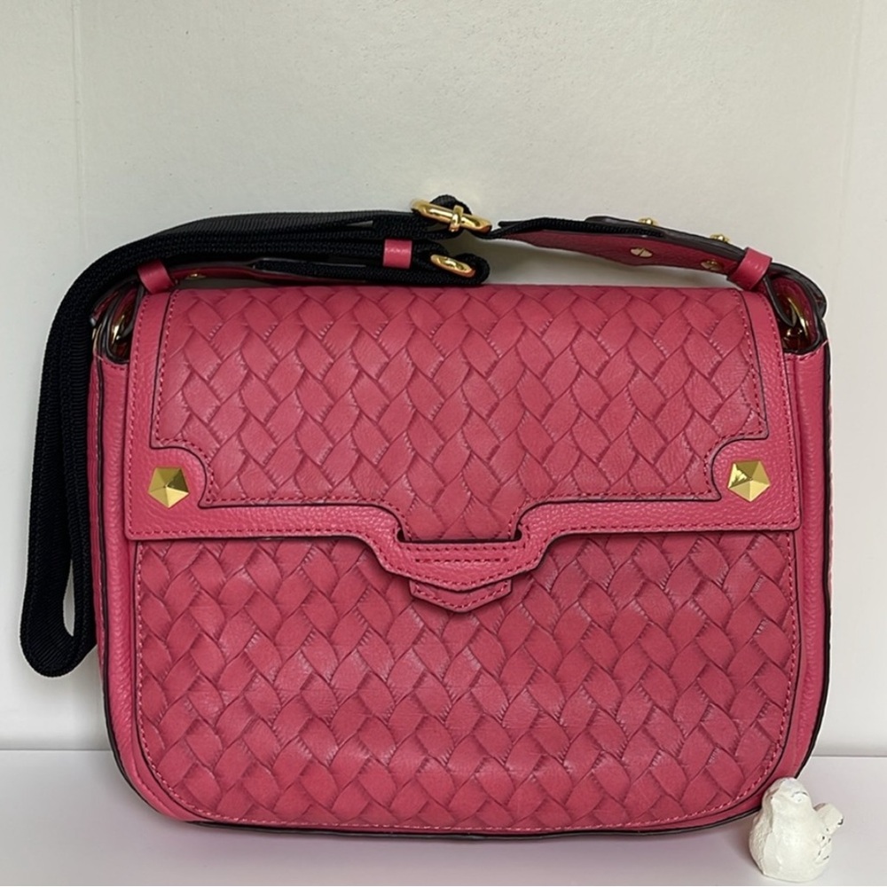 orYANY Gaby Genuine Leather Saddle Crossbody Bag